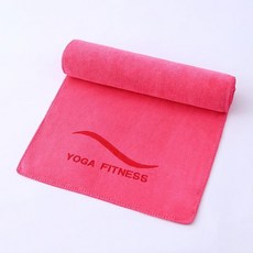 DR美妝館 運動吸汗毛巾 健身房速幹毛巾 瑜珈戶外運動加長擦汗巾, 1個, 粉色,健身瑜伽運動毛巾30*100cm釐米