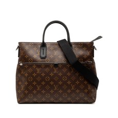 루이 비통 중고 2015 Monogram Macassar 7 Days A Week satchel