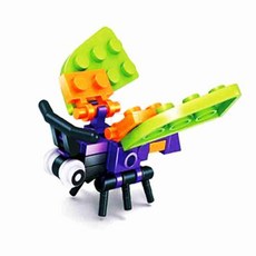 엠비아7 곤충블럭 (OR)1200 5세장난감