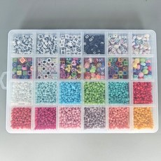 세트 비즈보관함 공예품 24칸