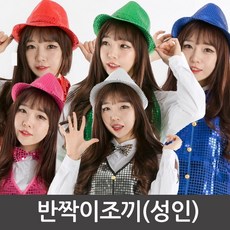 반짝이조끼성인