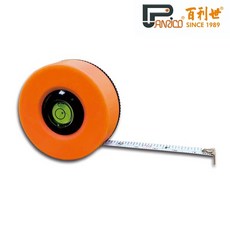 Panrico百利世 2M 迷你卷尺 公制英制 附水平氣泡 FM883-293LB, 1個