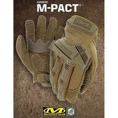 Mechanix 麥肯尼斯 M-Pact 戰術強化手套 狼棕色 止滑 抗衝擊 耐磨 重機 工作, 【L號】~15762, 1個