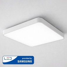 국산 LED 심플 화이트 완판 거실등 방등 120W