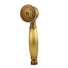 빈티지 핸드 헬드 샤워 교체 크롬 분리형 욕실 물 절약, 1. Antique, 1개