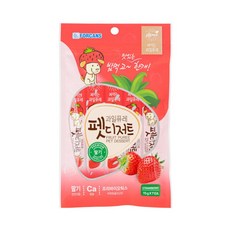 포켄스 과일 강아지 과일퓨레 펫디저트 딸기 7p, 7개, 105g