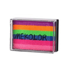 廢物專賣店 人體彩繪 6色彩虹水彩 臉部彩繪 萬聖節 化裝舞會 Cosplay變裝派對小丑特殊化妝 身體水彩 彩繪顏料, 7.芭比公主彩虹