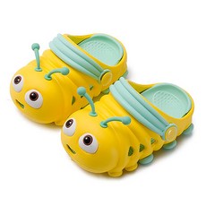 [행운이네]애벌레 유아 슬리퍼 여름 EVA 샌들 아쿠아슈즈 3컬러