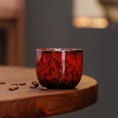 해피유통수제 도자기 에스프레소 컵 150ml 빈티지 스타일 커피잔 - 7.3cm 직경 5.8cm 높이, 스타일 5