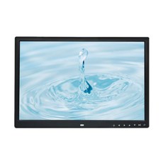 12인치 디지털 액자 다기능 HD 1280X800(누름 버튼 전자 사진 앨범 미국 플러그 포함), 미국 플러그, 검은색