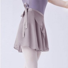 발레 쉬폰 랩스커트 공연 무용 폴댄스 에어로빅 연습복 레이어드 커버업 치마