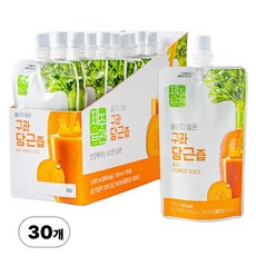 물타지않은 착즙주스 제주습관 구좌당근즙, 30개, 100ml 30개, 100ml