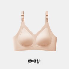 DFMEI 孕婦哺乳女士內衣半固定杯可機洗防溢乳不側漏哺乳文胸
