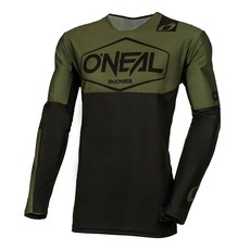 O'NEAL Mayhem V.24 저지 남성용 스카프 블랙/레드 L, Medium, Black/Green