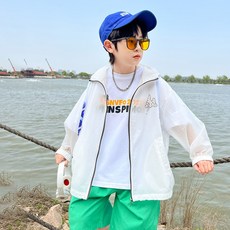 BBCP kids 兒童冰絲防曬外套 涼感透氣連帽防紫外線輕薄防曬衣