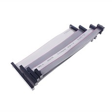 IDC 연장 플랫 리본 케이블 ISP JTAG DAP AVR 6 8 10 12 14 16 18 20 24 26 30 34 40 44 50 60 80 핀 cm 1 27mm, 50P, Length 300mm