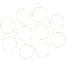 크로스 스티치와 드림 캐처를 위한 내구성 있는 프레임 공예용 앙고일리 10Pc 화환 후프