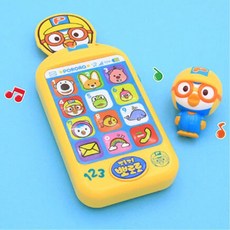 유아 뽀로로 노래 동요 숫자 미니 버튼 핸드폰 장난감 아기, 1개