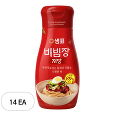 샘표 저당 비빔장, 340g, 14개