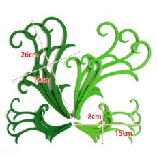 위아원 유치원 교실 환경 꾸미기EVA버드나무 무늬 폼 벽 스티커 다용도 카툰 식물 장식 벽 스티커, 나뭇잎 모양의 구부러진 막대는 한 묶음에 12개입니다.
