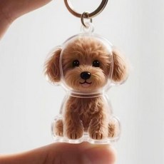 강아지 털 보관 키링 반려견 애완견 털 캡슐보관 키링 강아지털보관키링, 강아지1