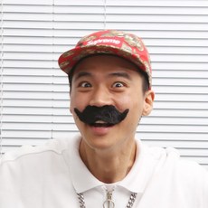 스투피드 파티수염 (2.사다리꼴 수염), 단품, 1개