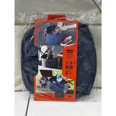 CB JAPAN 多功能折疊水桶 18L大容量 防水耐用收納桶, 1個, 海軍藍（現貨）, 海軍藍（現貨）