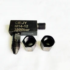 디젤 오일 튜브 변환 조인트 3500 바 커먼레일 인젝터 어댑터 파이프 M14, 01   Mainland, 01 1pc