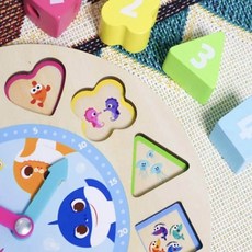 유아 시계 블럭 학습 완구 시지각 all+705ga