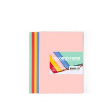 PaperPhant 질 좋고 많이 두꺼운 프리미엄 5컬러 색지(5 COLORED PAPER), 350g A5 30매
