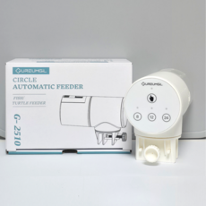 [ 26년 신형 ] 구름길 써클 자동급여기 G-2510 회전형 클램프 8단계 조절 급여기, 1개