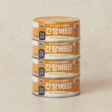 사조 간장버터참치 100g4입