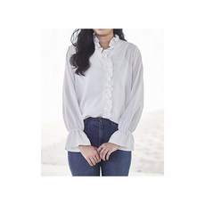 패션스타트 패턴인 P1206 여성 러플 블라우스 셔츠 옷 패턴 도안 옷본 여성복, 1개, 혼합