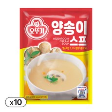 오뚜기 양송이 스프, 80g, 10개