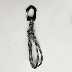 조절 가능한 다기능 물병 버클 열쇠 모자 걸이 하이킹 캠핑 랜야드 분실 방지, 02 military green, 1개