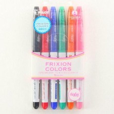 PILOT 百樂 可擦式彩色筆 摩擦筆 Frixion Colors 6色 螢光筆 日本製, 1個, C