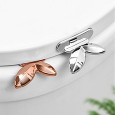 변기 커버 화장실 손잡이 위생 고급, 실버