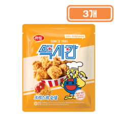 하림 맥시칸 크리스피 순살, 3개, 250g