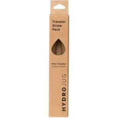Hydrojug 친환경 재사용 가능한 빨대 - 591.5ml(20온스) 946.4ml(32온스) 1.1kg(40온스) 여행자 및 946.4ml(32온스) 스포츠 병에 이상적, Hydrojug 친환경 재사용 가능한 빨대 - 591.