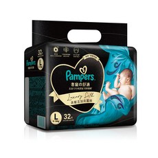 【幫寶適】奢寵幫紙尿褲 黏貼型 箱購 NB/S/M/L, 96個, L 32片×3入(箱購), 大碼 (L)