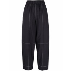 가니 콘트라스트 스티치 스트레이트 팬츠