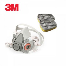 3M 방독마스크 정화통세트 석유화학 발전소 대피 유기가스