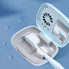365 휴대용 칫솔 살균기 미니멀 자외선 바람건조 got+541Dh, 본상품선택, 스카이