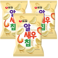 농심 알새우칩, 110g, 9개