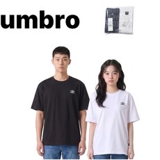 (매장정품)엄브로 1+1 남여 공용 반팔 티셔츠