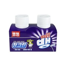 이지오프뱅 청크린 변기세정제 병형 140g X 2입 - O/변기세정제/변기세제/변기탈취제/청크린/이지오프뱅/청, 2개