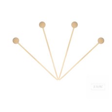 경희의마실 나무 구슬스틱 (18cm) 4p 디퓨저리드스틱