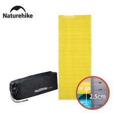네이처하이크 신형 방습 발포매트 2.5cm 캠핑 백패킹, 옐로우(당일출고)
