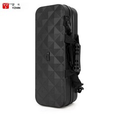 휴대용 경량 낚시대 가방 낚시 하드 케이스, 블랙 80cm