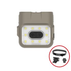 크레모아 헤드랜턴 캡온 120H + 웨어러블키트, 1개, 탄+웨어러블키트